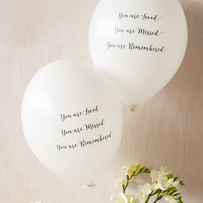 Funeral Remembrance Balloons