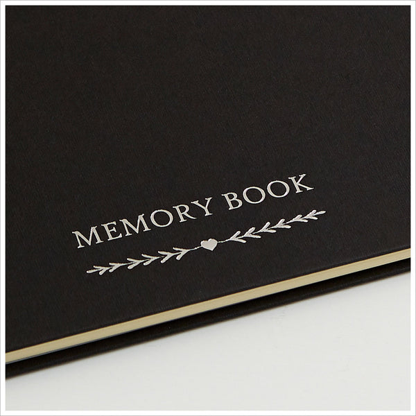 A5 Black Memory Book, 2 Signs & Pen Collection