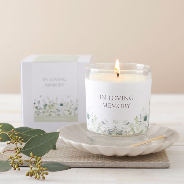 Eucalyptus In Loving Memory 300ml Candle