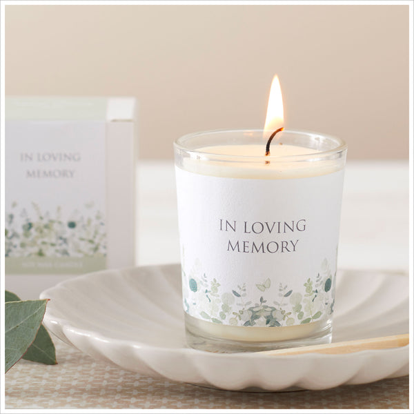 Eucalyptus 'In Loving Memory' 90ml Votive Remembrance Candle