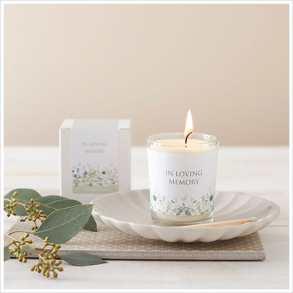 Eucalyptus 'In Loving Memory' 90ml Votive Remembrance Candle