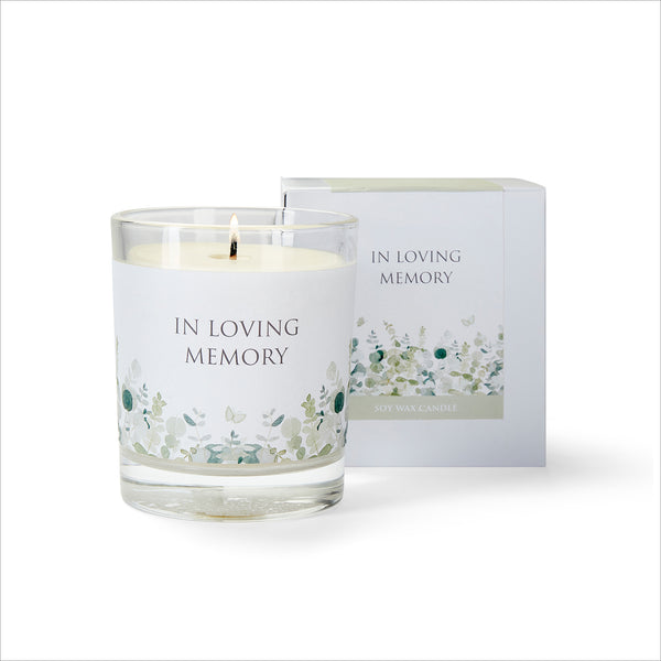 Eucalyptus In Loving Memory 300ml Candle