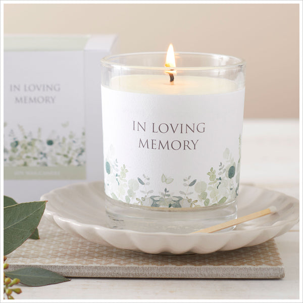 Eucalyptus In Loving Memory 300ml Candle