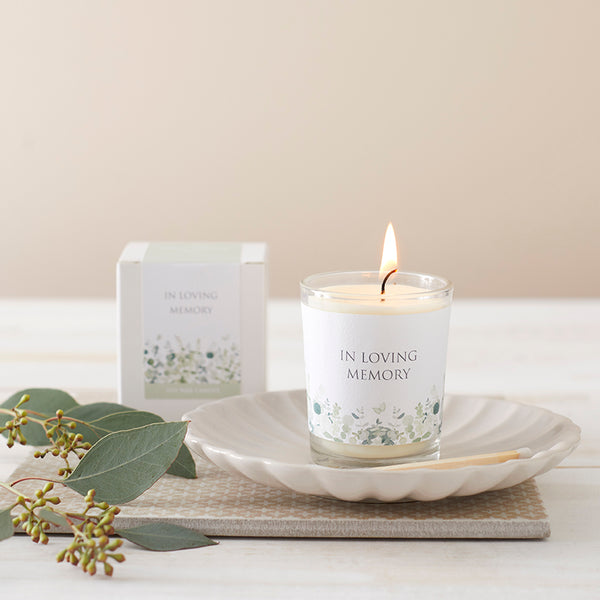 Eucalyptus 'In Loving Memory' 90ml Votive Remembrance Candle