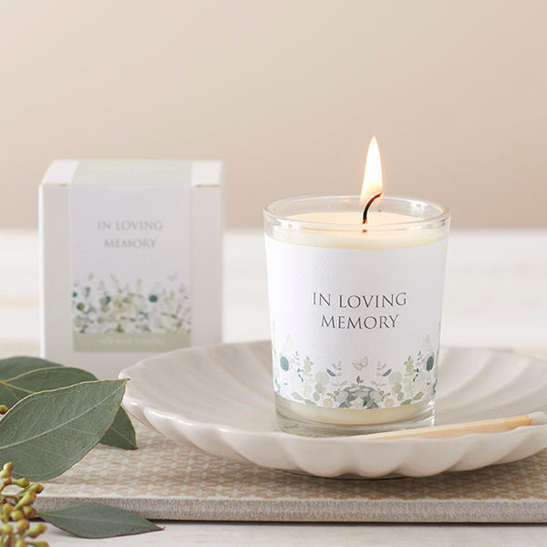 Eucalyptus 'In Loving Memory' 90ml Votive Remembrance Candle