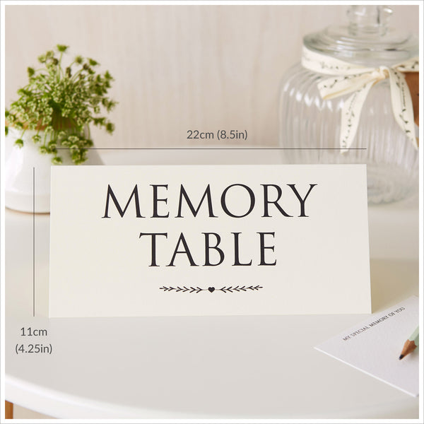 A4 Ivory Memory Book, 2 Signs & Pen Collection