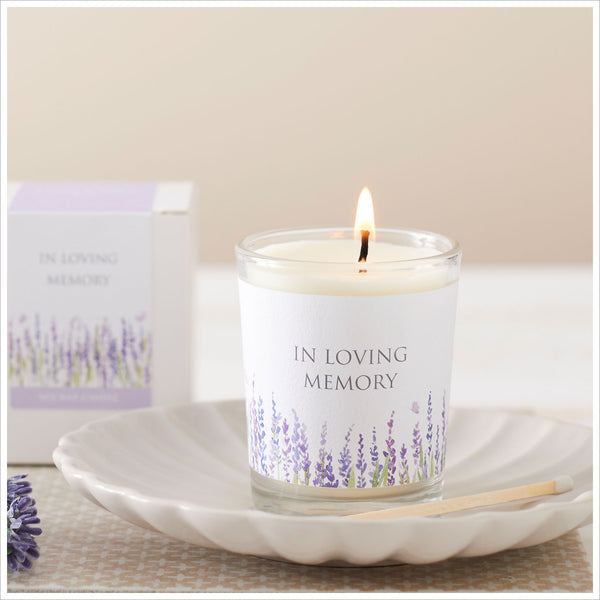 Lavender In Loving Memory 90ml Votive Candle