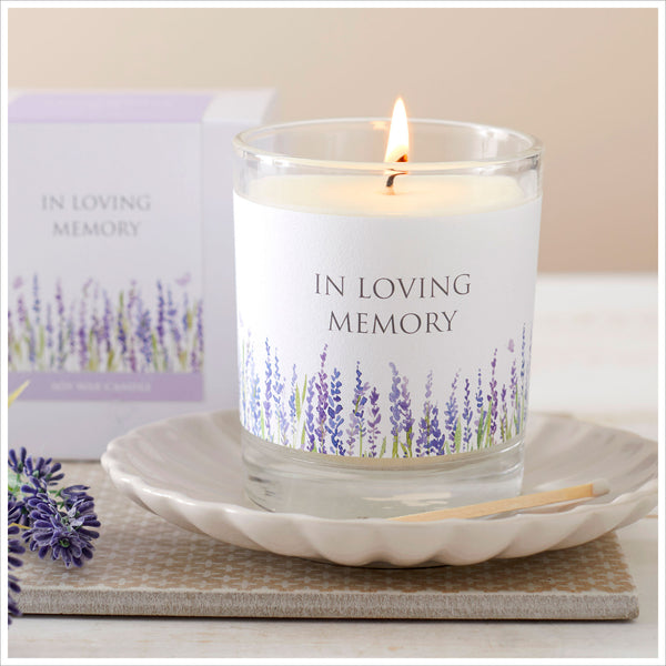 Lavender In Loving Memory 300ml Candle