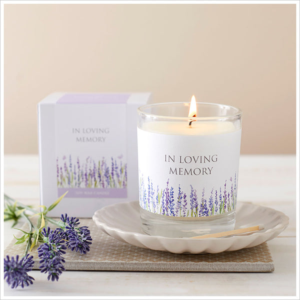 Lavender In Loving Memory 300ml Candle