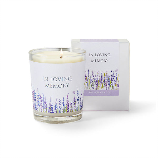 Lavender In Loving Memory 90ml Votive Candle