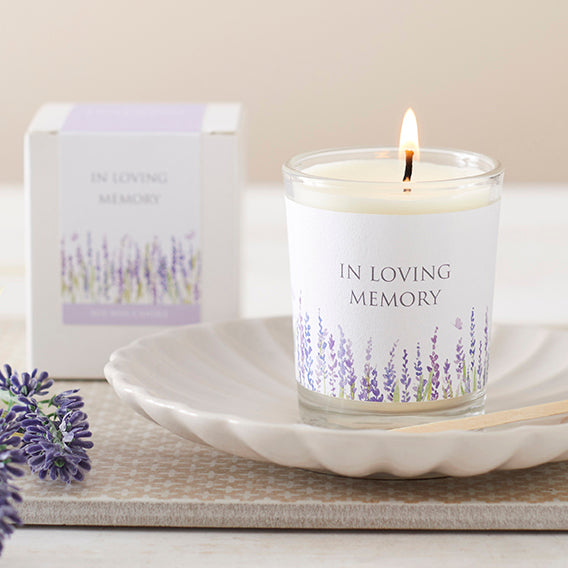 Lavender In Loving Memory 90ml Votive Candle