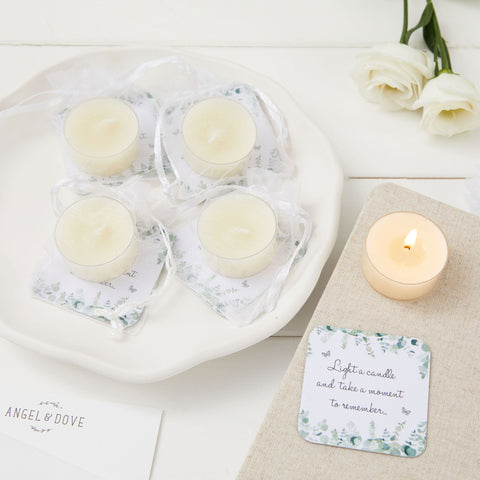 Eucalyptus Tealight Funeral Favours