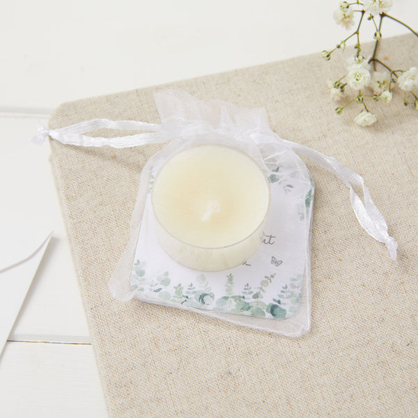 Eucalyptus Tealight Funeral Favours